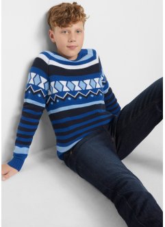 Chlapecký svetr s norským vzorem
