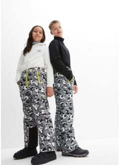 Dětské lyžařské kalhoty s potiskem, nepromokavé levně
