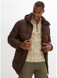 Prošívaná bunda s odnímatelnou kapucí, z recyklovaného polyesteru