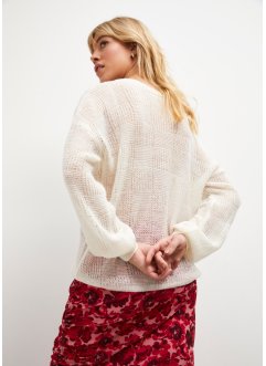 Volně pletený svetr