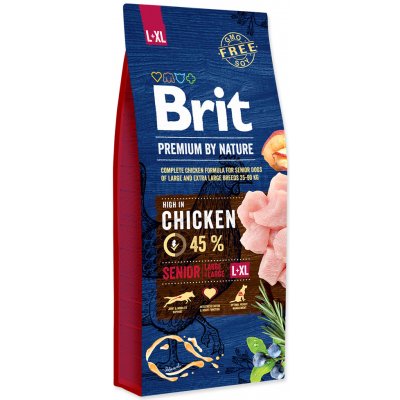 TOP 4. - Brit Premium by Nature Senior L+XL 15 kg