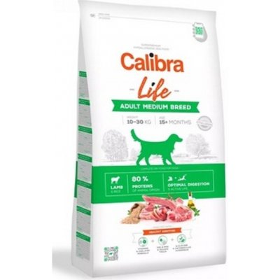 TOP 5. - Calibra Dog Life Adult Medium Breed Lamb 12 kg