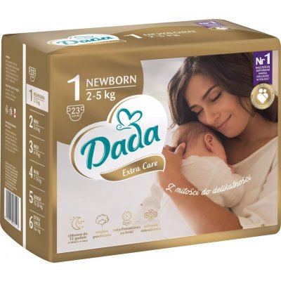 TOP 4. - Dada Extra Care 1 Newborn 2-5 kg 23 ks