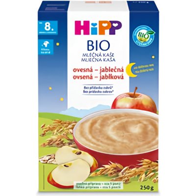 TOP 4. - HiPP Mléčná kaše na noc BIO ovesná jablečná 250 g