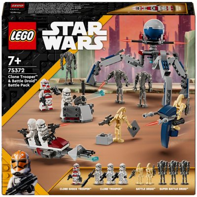 TOP 1. - LEGO® Star Wars 75372 Bitevní balíček klonového vojáka a bitevního droida