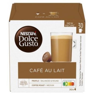 TOP 5. - Nescafé Dolce Gusto Café Au Lait kávové kapsle 30 ks