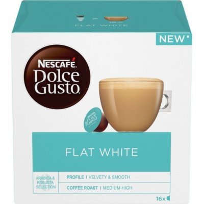 TOP 1. - Nescafé Dolce Gusto Flat White kávové kapsle 16 ks