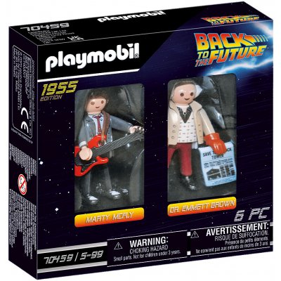 TOP 5. - Playmobil 70459 MARTY MCFLY A DR. EMMETT BROWN