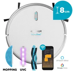 Concept robotický vysavač s mopem VR2020 3 v 1 Perfect Clean Gyro Defender UVC