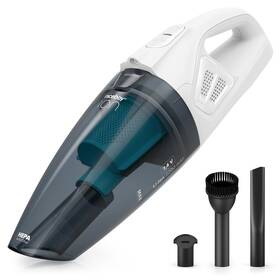 Akumulátorový vysavač Niceboy ION Hurricane R1 7,4 V WET & DRY bílá barva