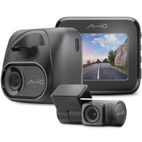 Autokamera Mio MiVue C595WD Dual černá barva nejlevnější