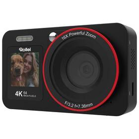 Digitální fotoaparát Rollei Compactline 64 Dual Screen černá barva