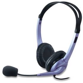 Headset Genius HS-04S, 2x 3,5mm jack černá barva VÝPRODEJ