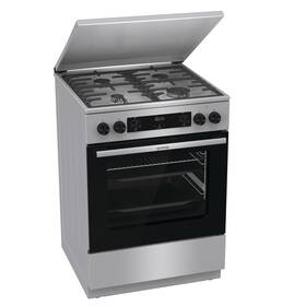 Kombinovaný sporák Gorenje G600 GKS6C71XF nerez