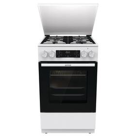 Kombinovaný sporák Gorenje G600 MEKS5141WM bílá barva