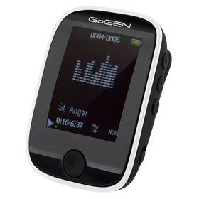 MP3 přehrávač GoGEN MXM 421 GB16 BT černá barva