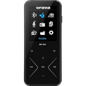 MP3 přehrávač Orava MBT-16GA černá barva nejlevnější
