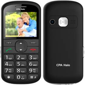 Mobilní telefon CPA Halo 21 Senior černá barva