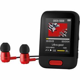 MP3 přehrávač Sencor SFP 7716 BK černá barva LEVNĚ