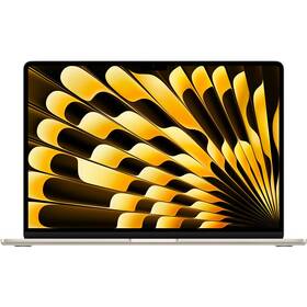 Notebook Apple MacBook Air 15" M3 8× CPU 10× GPU, 16 GB, 256 GB - hvězdně bílý CZ SLEVA
