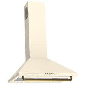 Odsavač par Gorenje Retro WHC63CLI béžová barva digestoře