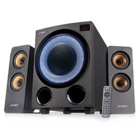Reproduktory Fenda F&D F770X, 2.1, 76W, RGB, BT5.0, FM rádio, USB, optický vstup, dálkové ovládání VÝPRODEJ