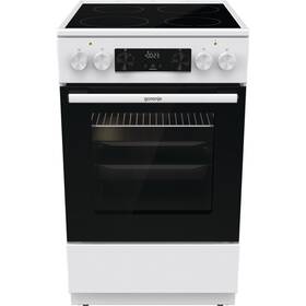 Sklokeramický sporák Gorenje Advanced GEC5C42WG bílá barva