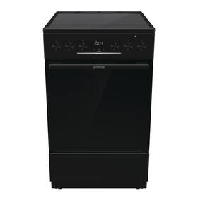Sklokeramický sporák Gorenje G600 GECS5C70BPA černá barva