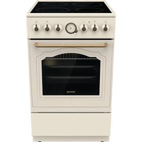 Sklokeramický sporák Gorenje Retro GECS5B70CLI