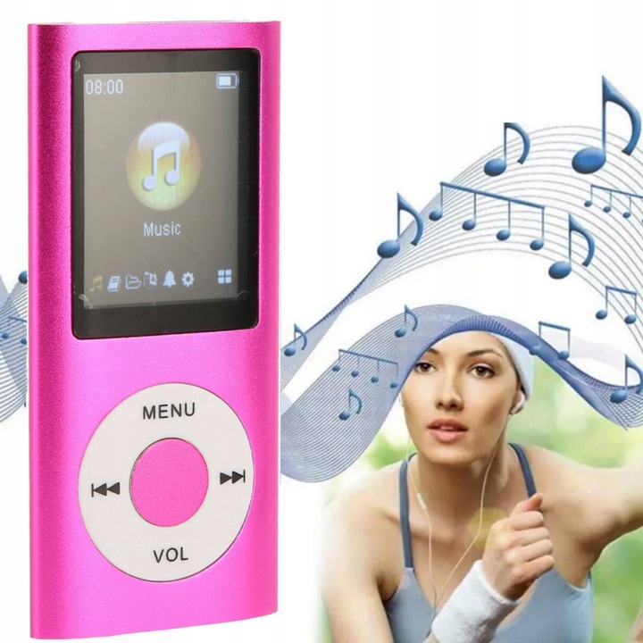 1.8"" MINI DIGITÁLNÍ DIKTAFON MP3 64GB PŘEHRÁVAČ