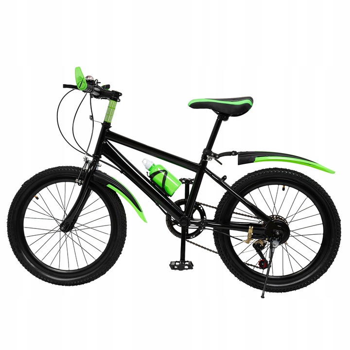 20“ 6rychlostní dětské horské kolo Zelené MTB kolo
