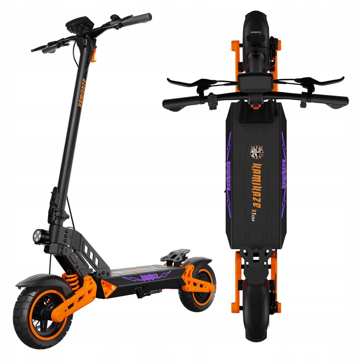 2025 Elektrická koloběžka Kamikaze K1 lite 800W 13,5Ah 48V 60 km VÝPRODEJ