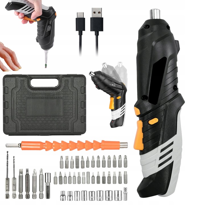 47V1 ELEKTRICKÝ ŠROUBOVÁK AKUMULÁTOROVÝ ŠROUBOVÁK 3.6V LED