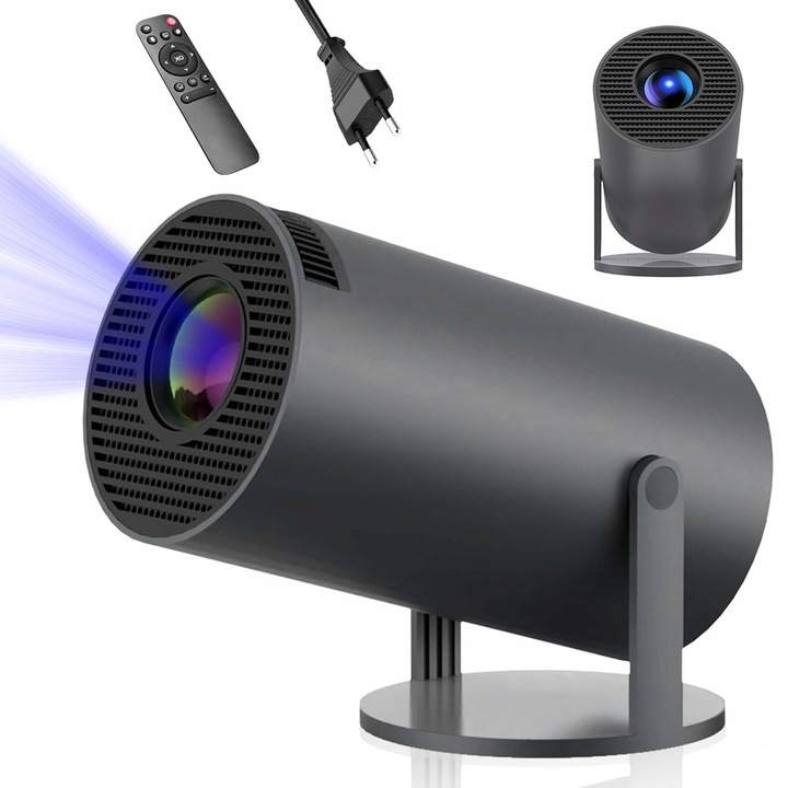 4K PROJEKTOR S ANDROIDEM 11.0 WIFI 6 A BT 5.0 PRO KINO A VENKOVNÍ POUŽITÍ