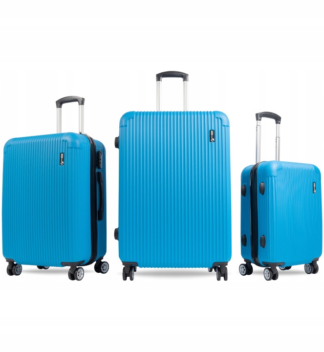Aga Travel Sada cestovních kufrů MR4652 Modrá