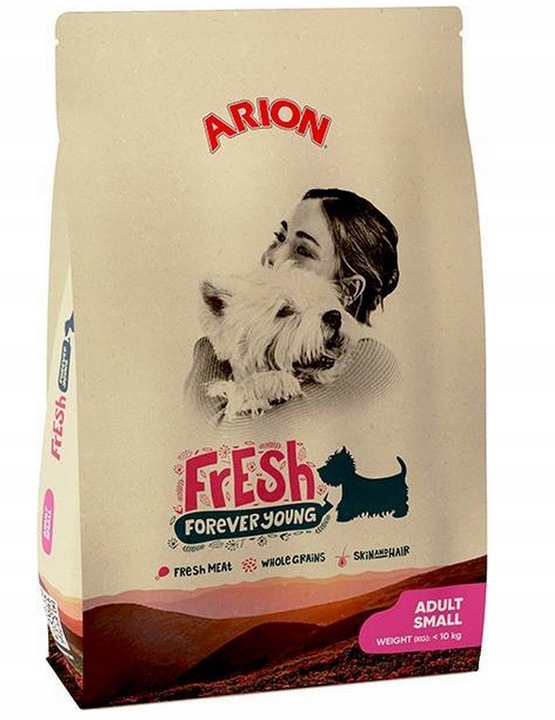 ARION Fresh Adult malé krmivo pro psy 7,5 kg granule pro malé psy