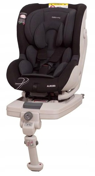 AURORA Coto Baby autosedačka Isofix 0-18 kg - černá 01