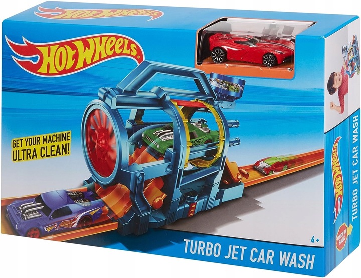 Autodráha Hot Wheels City Blaze Mattel Turbomyčka Auta Policie FJN35B nejlevnější