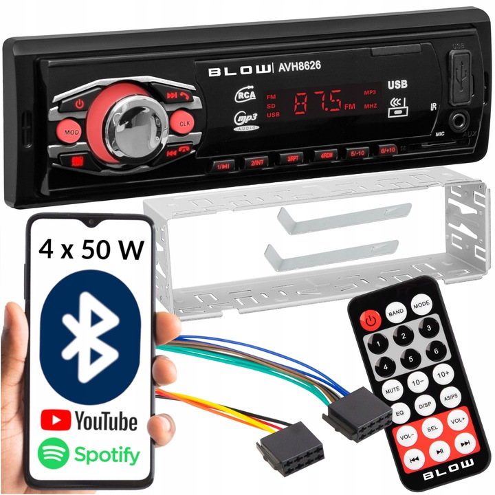 Autorádio Blow AVH-8626 1-DIN