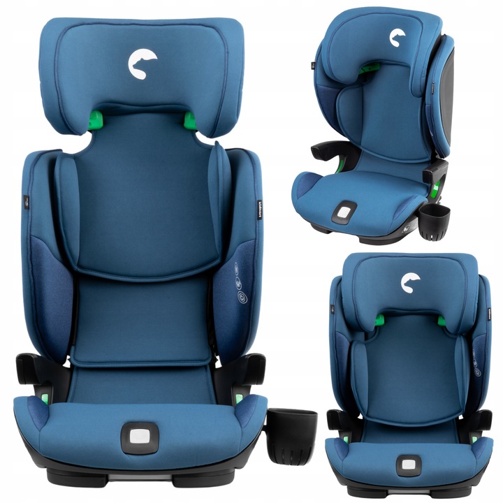Autosedačka Kidnort Natt modrá 100-150 cm (15-36 kg)