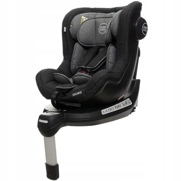 Autosedačka Solario 360° 0-18 kg Black / Coto baby SLEVA