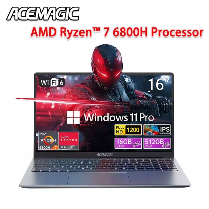 ACEMAGIC RX16 AMD RYZEN 7 7735HS NOTEBOOK