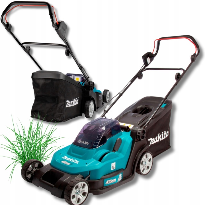 AKUMULÁTOROVÁ SEKAČKA NA TRÁVY MAKITA AKU VÝKONNÁ 2x18V DLM432Z 18V LXT 43CM