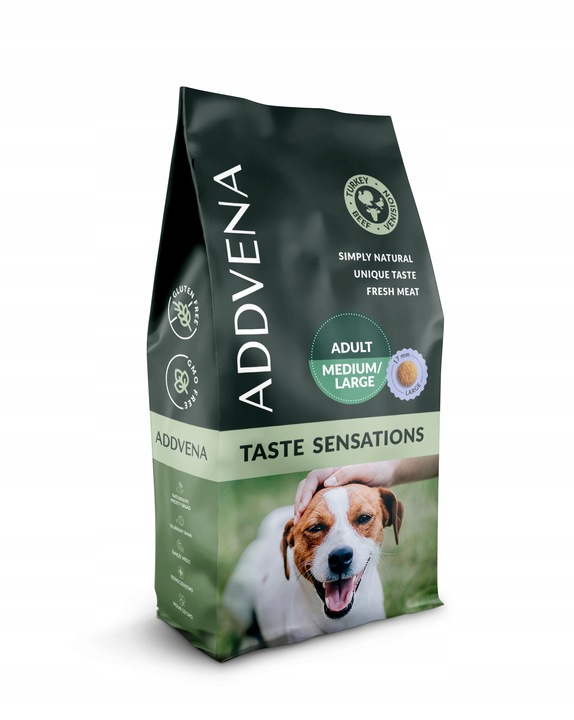 ADDVENA Taste Sensations SUCHÉ KRMIVO PRO VELKÉHO PSA 10 kg bez kuřecího masa