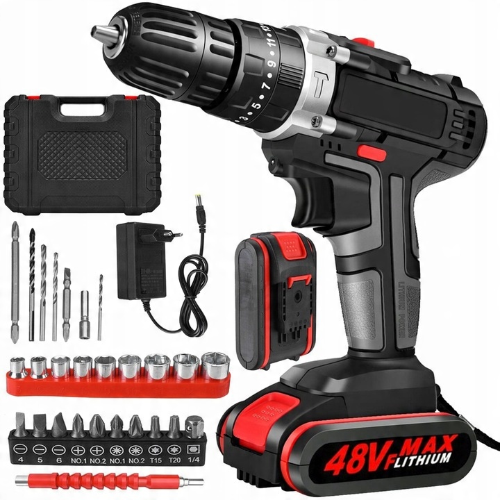 AKU VRTAČKA AKUMULÁTOROVÝ 48V SET+2xAKU