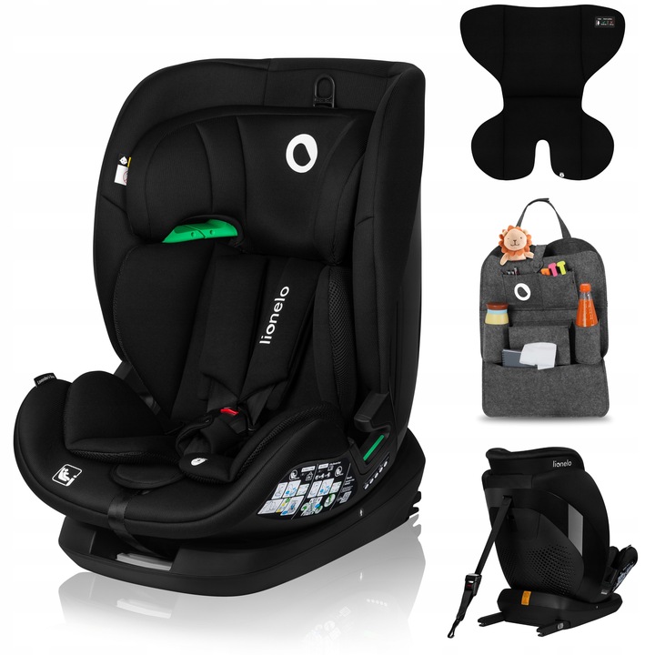 Autosedačka ATEST 9-36 kg 76-150 cm isofix Lionelo Lavender i-size