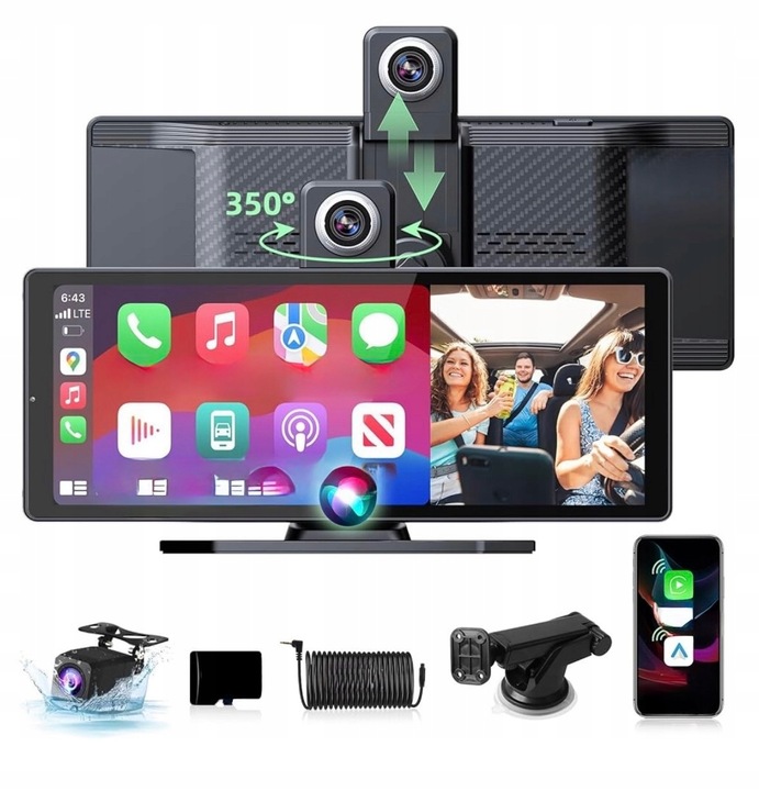 Autorádio Carplay WiFi Android Auto Display 10,26“ Jansite T327s