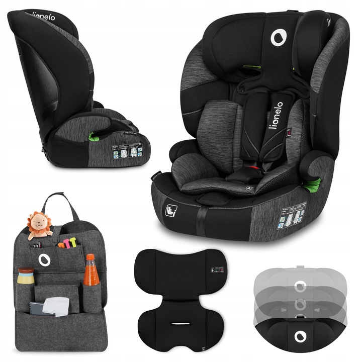 Autosedačka 76-150 cm + cestovní organizér bonus Lionelo LEVI I-SIZE