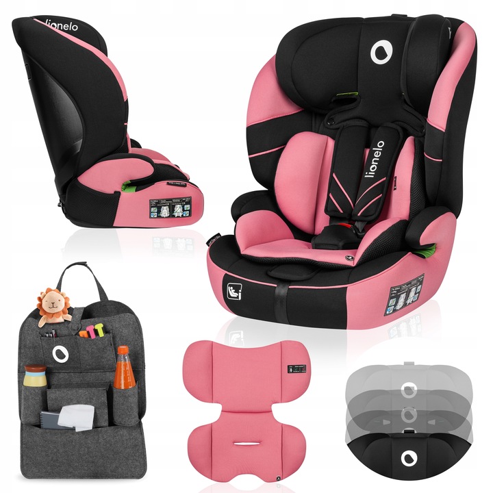 Autosedačka 76-150 cm ŠIROKÉ SEDADLO 9-36 kg Lionelo LEVI I-SIZE