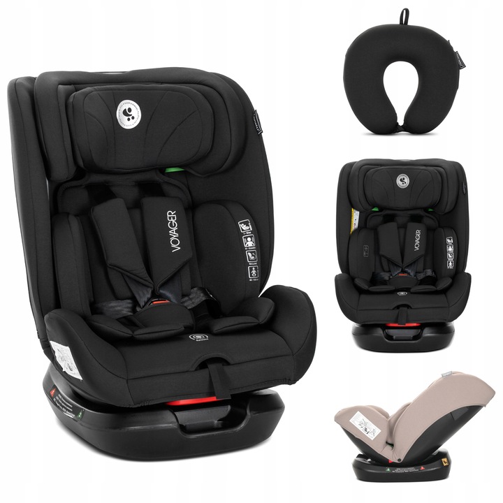 Autosedačka I-SIZE na pás 40-150 cm 36 kg přední zadní polštář polštář